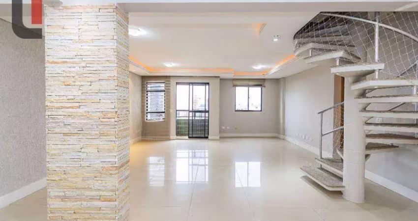 Apartamento com 3 suítes à venda, 184 m² por r$ 1.500.000 - portão - curitiba/pr