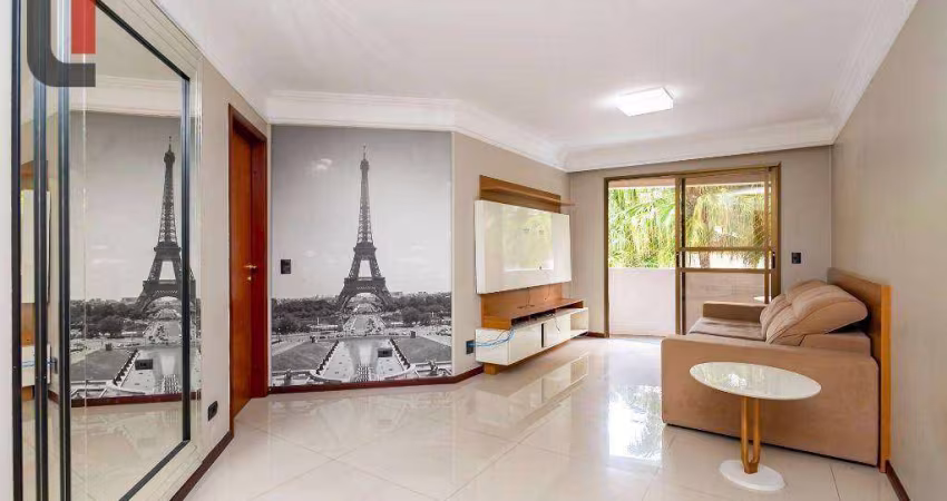 Apartamento com 4 quartos para alugar, 180 m² por R$ 7.000/mês - Batel - Curitiba/PR