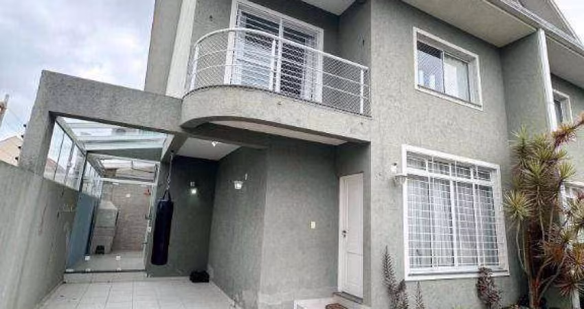 Sobrado triplex com 4 quartos à venda, 137 m² por R$ 795.000 - Santa Felicidade - Curitiba/PR
