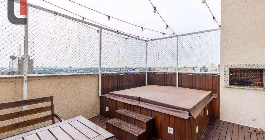 Cobertura com 3 dormitórios, 158 m² - venda por R$ 2.200.000,00 ou aluguel por R$ 10.764,33/mês - Água Verde - Curitiba/PR