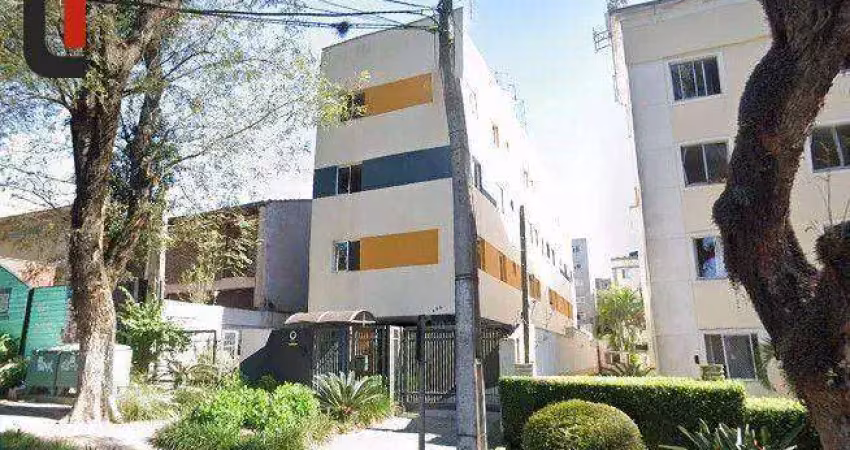 Apartamento com 1 quarto, 33 m² - venda por R$ 285.000 ou aluguel por R$ 1.800/mês - Portão - Curitiba/PR