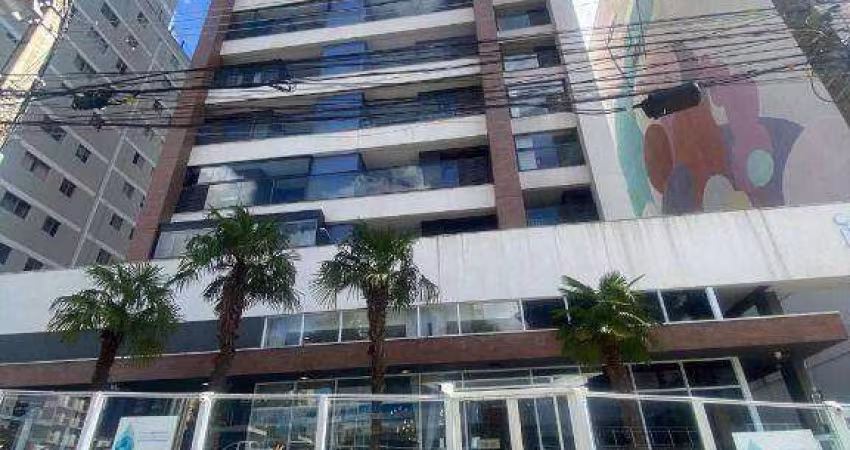 Studio com 1 quarto para alugar, 33 m² por R$ 2.400/mês - Champagnat - Curitiba/PR