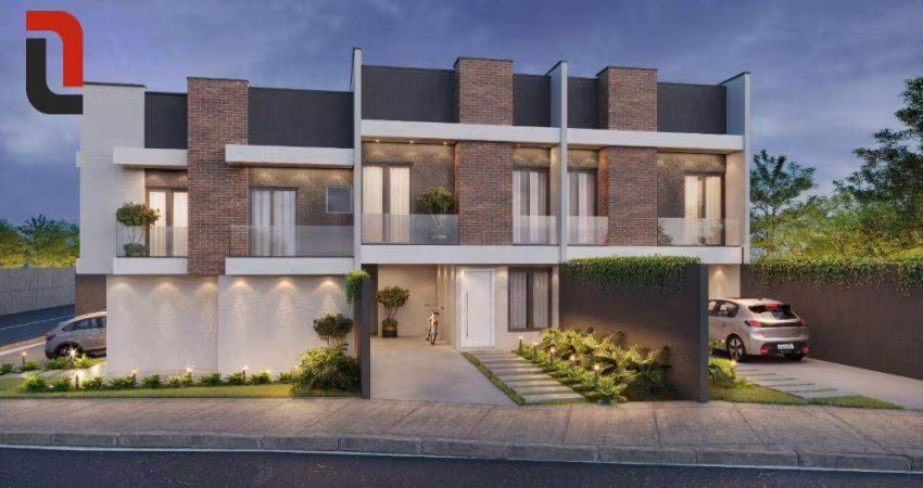 Sobrado com 3 quartos à venda, 88 m² por R$ 580.000 - Campo Comprido - Curitiba/PR