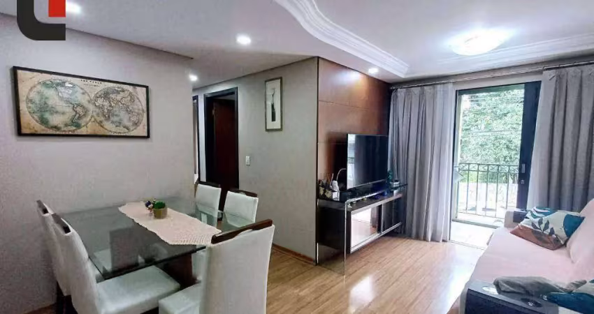 Apartamento com 3 dormitórios à venda, 59 m² por R$ 310.000,00 - Pinheirinho - Curitiba/PR