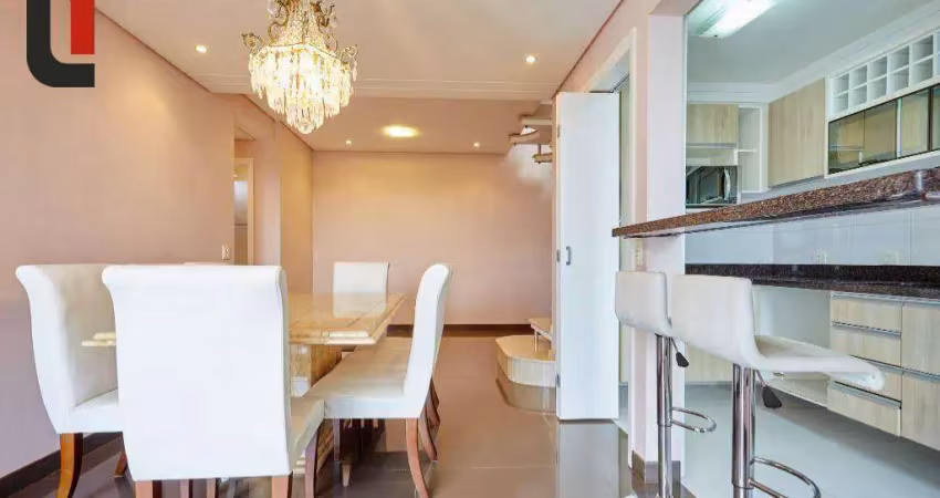 Cobertura duplex com 3 quartos à venda, 161 m² por r$ 1.590.000 no ecoville em curitiba/pr