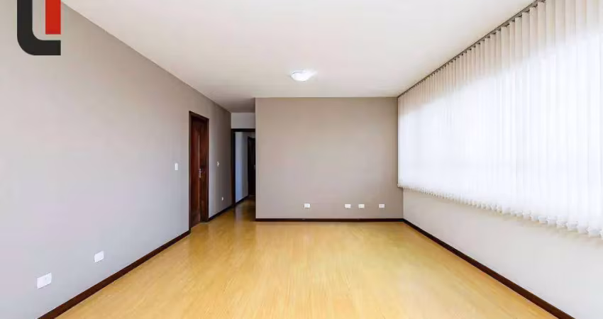 Apartamento com 3 quatros para alugar, 116 m² por r$ 3.150/mês - cristo rei - curitiba/pr