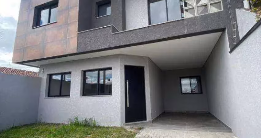 Sobrado com 3 dormitórios à venda, 131 m² por r$ 737.000,00 - xaxim - curitiba/pr