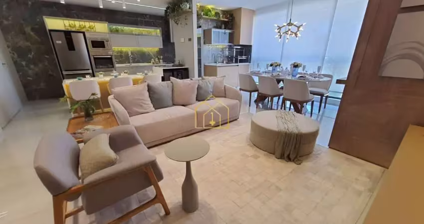 Apartamento alto padrão à venda 117m² 3 suítes 2 vagas | assunção - santo andré - sp