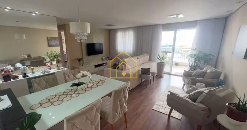Apartamento à venda 93m² 2 quartos 1 suíte 2 vagas | vila valparaíso - santo andré - sp