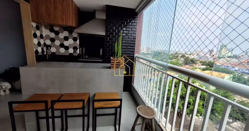 Apartamento à venda 115m² 3 quartos 1 suíte 2 vagas | vila valparaíso - santo andré - sp