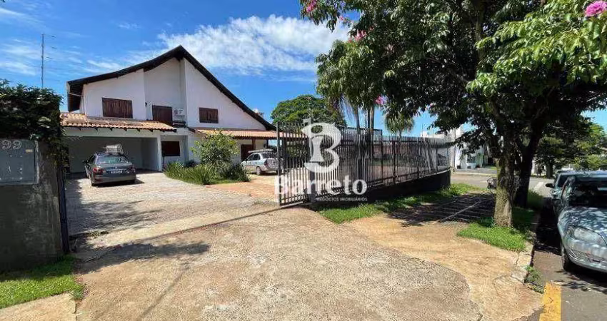 Casa com 4  dormitórios para alugar, 370 m² por r$ 16.500/mês - jardim bandeirantes - londrina/pr