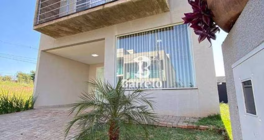 Sobrado com 3 dormitórios à venda, 128 m² por R$ 630.000,00 - Heimtal - Londrina/PR