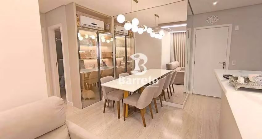 Apartamento com 2 dormitórios à venda, 58 m² por r$ 720.000 - concept palhano - gleba palhano - londrina/pr