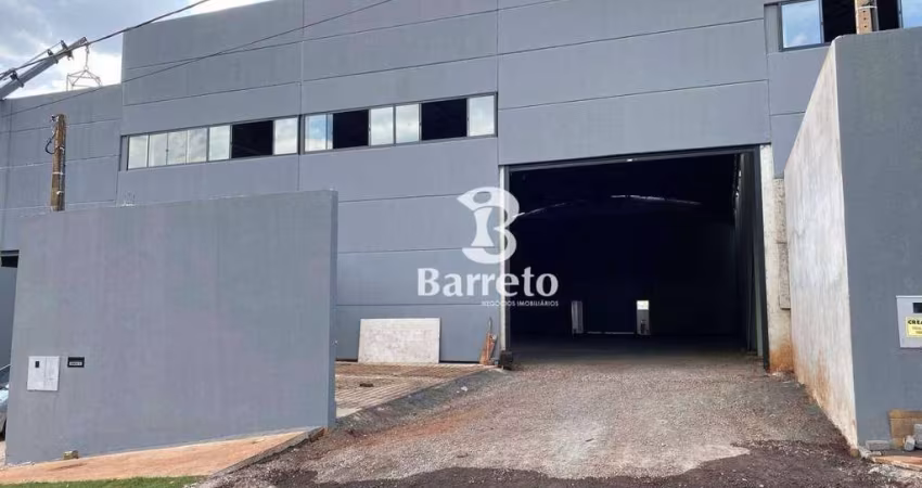 Barracão, 800 m² - venda por R$ 4.000.000,00 ou aluguel por R$ 23.000,00/mês - Cilo 2 - Londrina/PR