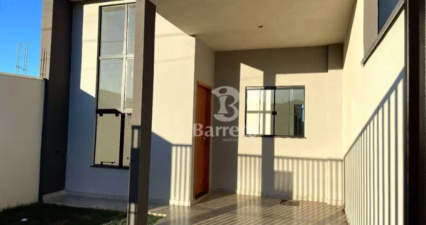 Casa com 3 dormitórios à venda, 77 m² por r$ 320.000,00 - jardim moema - londrina/pr