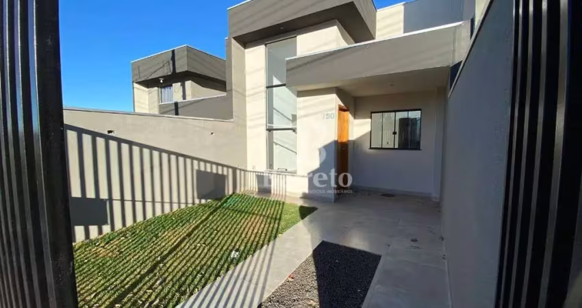 Casa à venda, 75 m² por r$ 330.000  próximo a saul elkind - jardim das palmeiras - londrina/pr