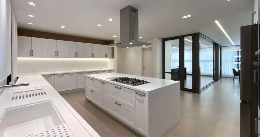 Apartamento com 3 dormitórios para alugar, 207 m² por r$ 18.000/mês - gleba fazenda palhano - londrina/pr