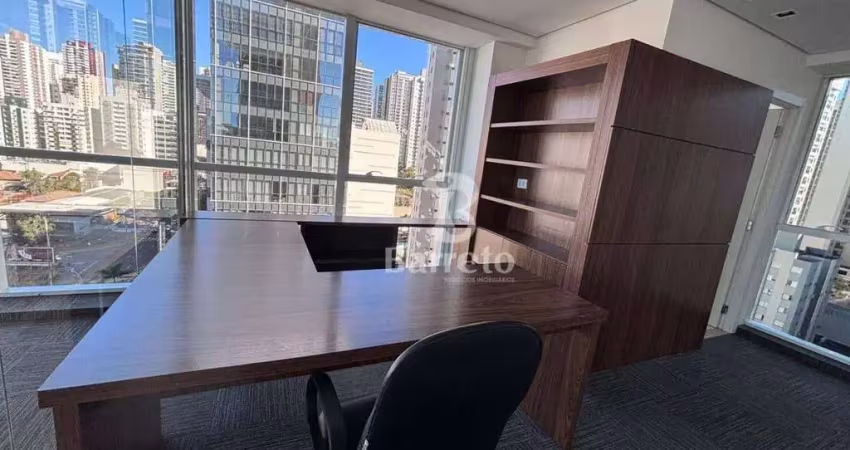 Andar corporativo para alugar, 115 m² por r$ 10.900/mês - gleba palhano - londrina/pr