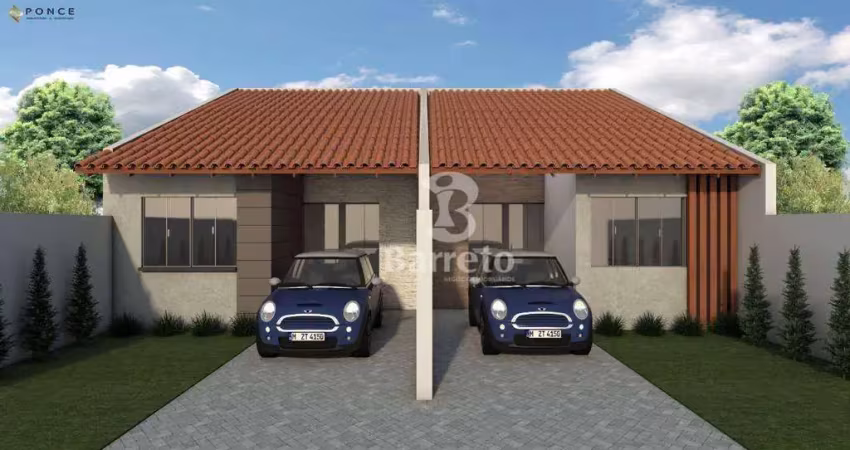 Casa com 2 dormitórios à venda, 67 m² por r$ 275.000 - paris - londrina/pr
