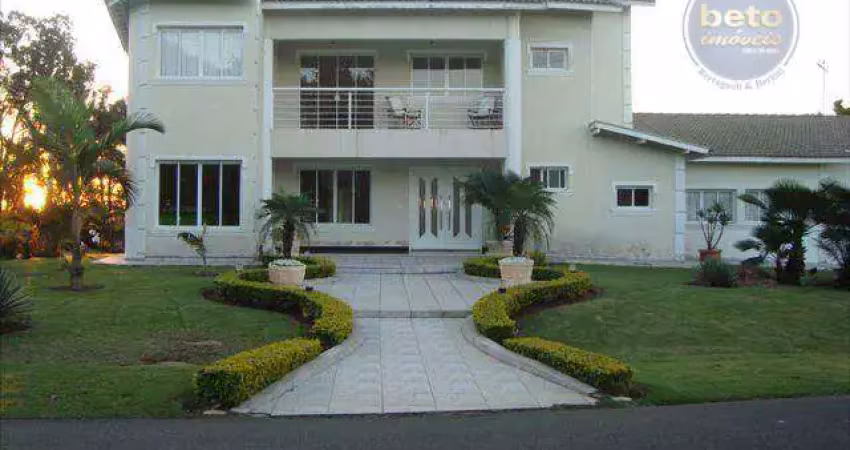 Casa com 4 dormitórios à venda, 1300 m² por r$ 5.000.000,00 - condomínio monte belo - salto/sp