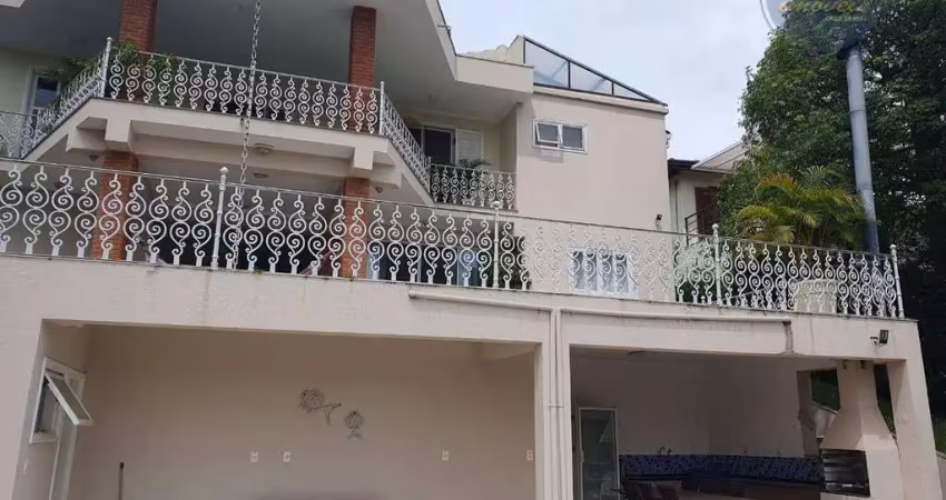 Casa em condomínio fechado com 5 quartos à venda na Rua Olegário Mariano, Campos de Santo Antônio, Itu
