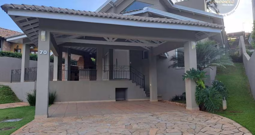 Casa com 3 dormitórios, 283 m² - venda por R$ 1.500.000,00 ou aluguel por R$ 8.800,00/mês - Condomínio Campos de Santo Antônio - Itu/SP