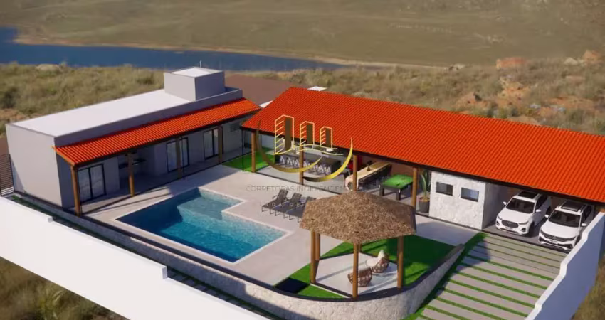 Chácara de Luxo à Venda em Limeira-SP, Jardim Porto Real: 3 Quartos, 3 Suítes, 2 Salas, 5 Banheiros, 5 Vagas, 150m².