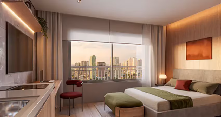 Apartamento em santo amaro - 25 a 68m²,  1 a 3 dormitórios, 0 a 1 vaga. 5 min. da estação borba gato