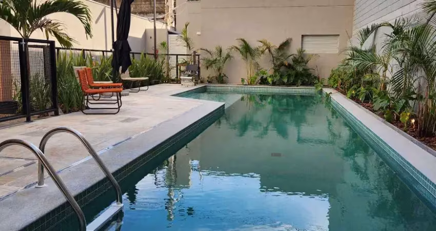 Apartamento a pronta entrega com 46 m² - 2 domitórios, varanda | 5 min. da estação pinheiros