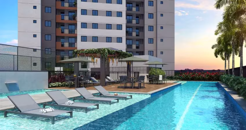Apartamento com 38 a 51m²,  2 dormitórios e 1 vaga. 4 min. da estação joão dias