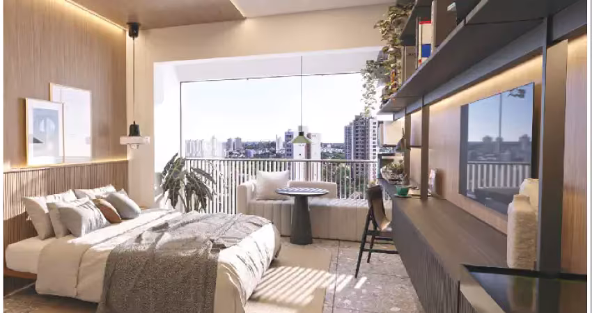 Apartamento em pinheiros 24 a 36m² - 1 dormitório, a 2 min do metrô faria lima