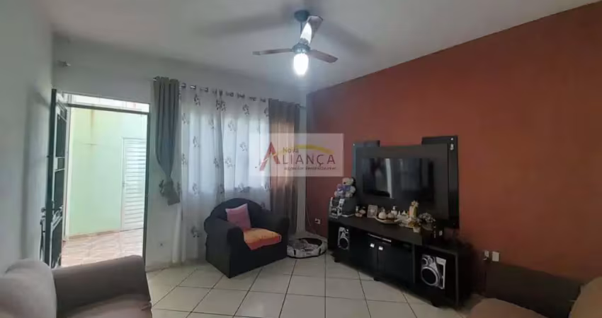 Casa para venda em várzea paulista, jardim palmeiras, 3 dormitórios, 2 banheiros, 2 vagas