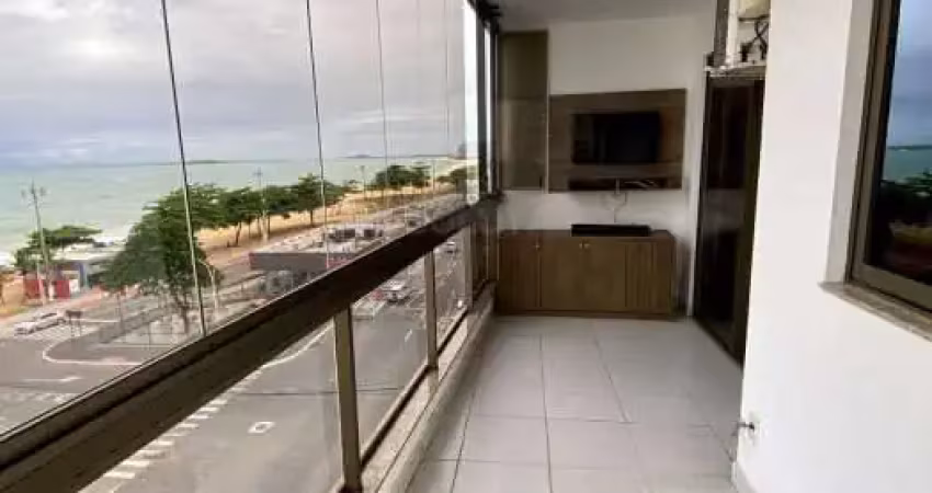 Oportunidade flat com porteira fechada - vista para o mar - praia de itaparica, vila velha - es