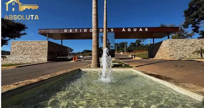 360m&sup2; com excelente topografia  localizado entre os condom&iacute;nios lagoa santa park residence e gran royalle -