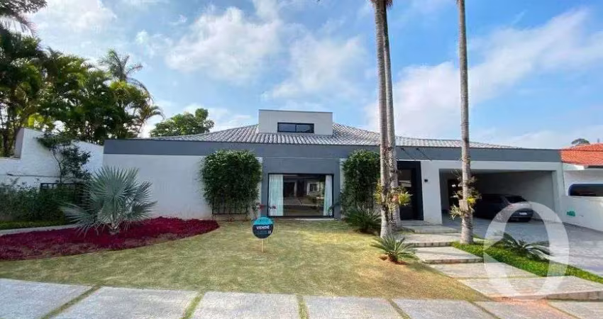 Casa para venda no residencial 1 em alphaville, com 400 m2 e 4 quartos.