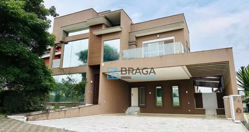 Casa com 4 dormitórios à venda, 565 m² por R$ 4.200.000,00 - Condomínio Reserva do Paratehy - São José dos Campos/SP