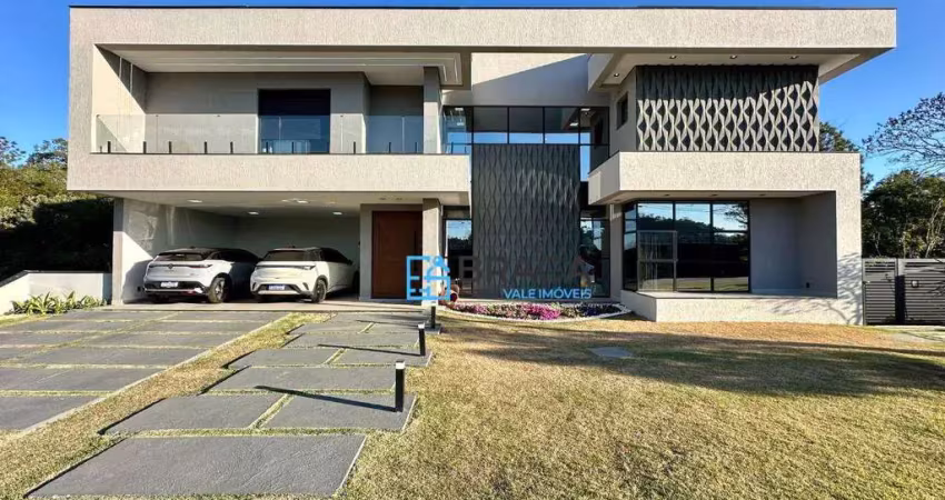 Casa com 4 dormitórios, 420 m² - venda por r$ 2.890.000 ou aluguel por r$ 16.780/mês - residencial recanto santa barbara - jambeiro/sp