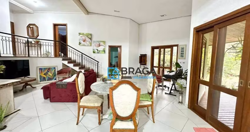 Casa com 3 dormitórios, 230 m² - venda por r$ 1.500.000,00 ou aluguel por r$ 7.319,76/mês - recanto santa barbara - jambeiro/sp