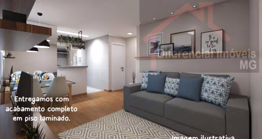 Apartamento para Venda em Contagem, Retiro, 2 dormitórios, 1 banheiro, 1 vaga