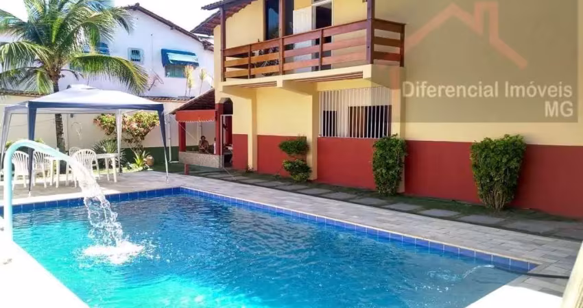 Casa de praia para venda em nova viçosa, alcione, 3 dormitórios, 3 suítes, 4 banheiros, 2 vagas