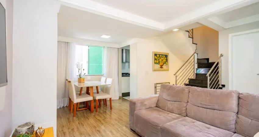 Sobrado triplex com 3 quartos no santa cândida em curitiba