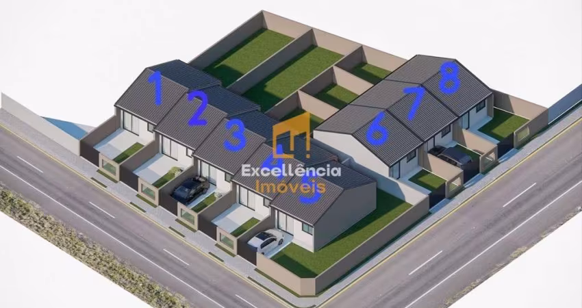 Casas novas dois quartos em Matinhos