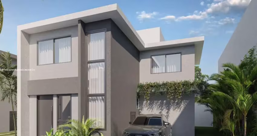 Casa em condomínio para venda em lauro de freitas, buraquinho, 4 dormitórios, 4 suítes, 5 banheiros, 2 vagas
