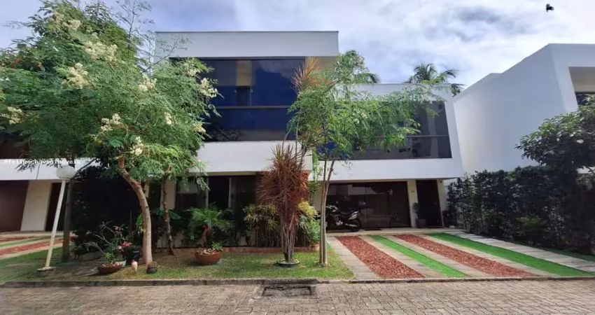 Casa em condomínio para venda em lauro de freitas, buraquinho, 4 dormitórios, 3 suítes, 5 banheiros, 2 vagas