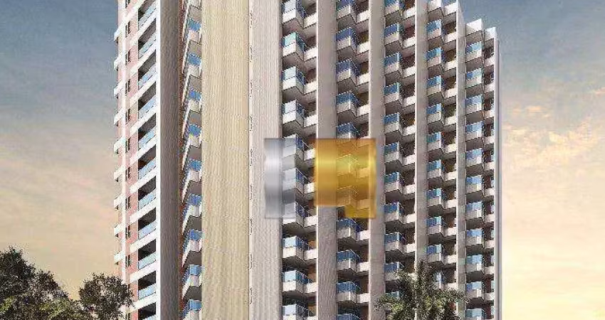 Apartamento com 1 dormitório à venda, 38 m² por r$ 449.000,00 - praia de iracema - fortaleza/ce