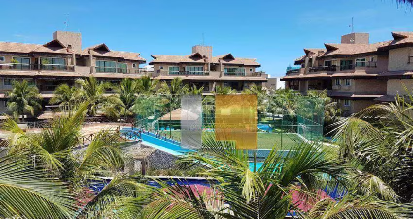 Cobertura com 3 dormitórios à venda, 168 m² por r$ 1.490.000,00 - porto das dunas - aquiraz/ce