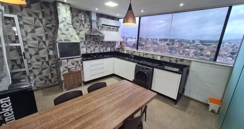 Apartamento com 3 quartos à venda na Rua Ubirajara Campos, Candelária, Belo Horizonte