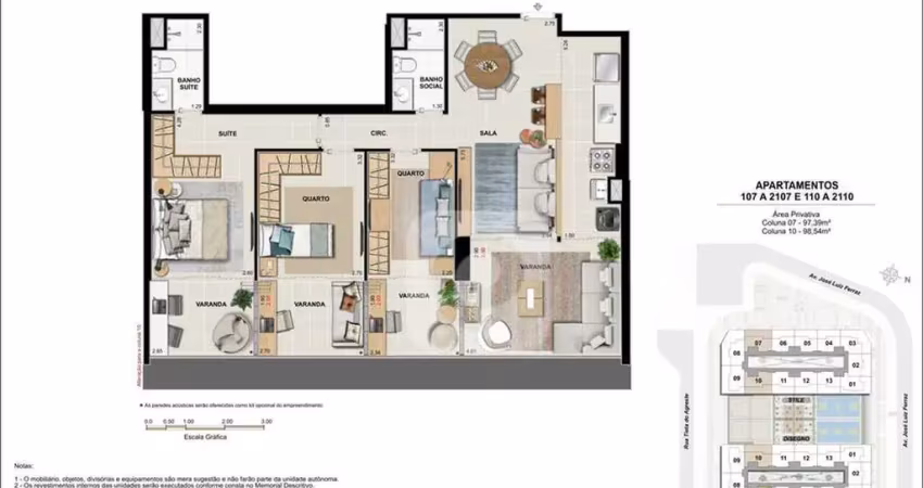 lindo apartamento no Duo Desegno Residenziale