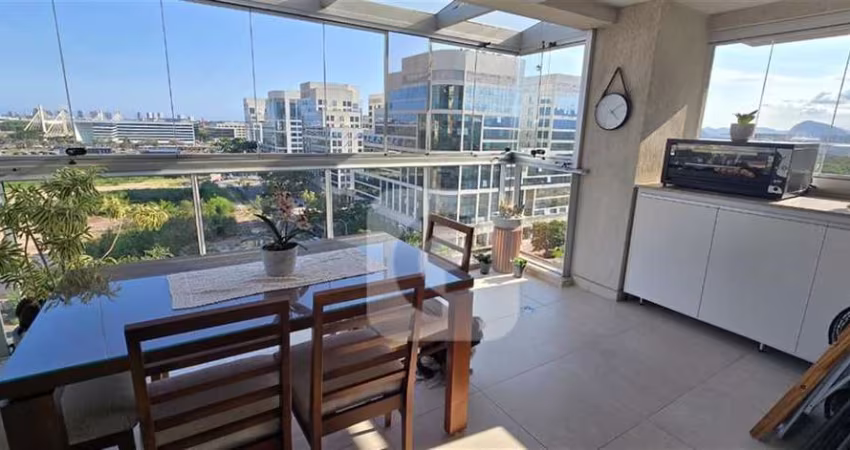 APARTAMENTO À VENDA DE 3 QUARTOS /3 SUÍTES COM 2 VAGAS - CONDOMÍNIO SOHO RESIDENCE BARRA