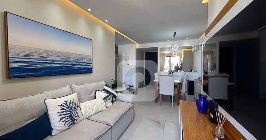 Apartamento 75m² 2 quartos 1 suíte condomínio noir design apartments  lazer completo à venda